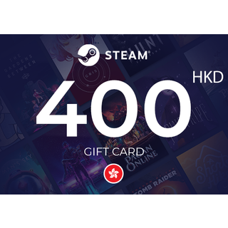 Steam Wallet Gift Card 400 HKD Key - HONG KONG