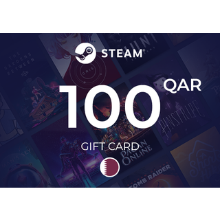 Steam Wallet Gift Card 100 QAR Key - QATAR