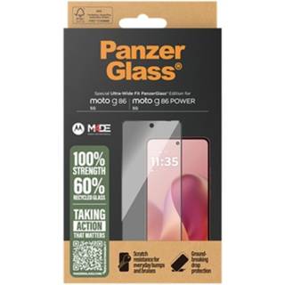 PanzerGlass Motorola Moto G86 / G86 Power Hærdet Beskyttelsesglas - Ultra Wide Fit - Gennemsigtig