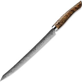 Nesmuk Exklusiv C 90 Damast Slicer 26 cm - Griff Olivenholz - Braun