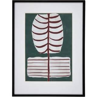 House Doctor Wall Art Flow Mørkegrøn