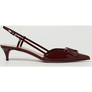 Valentino Garavani VLogo Signature 40 slingback pumps - burgundy - EU 40.5