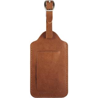 Bagagemærke | Cambodia Lysebrunt Fuldnarvet Bøffellæder