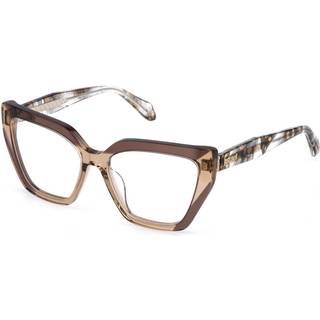 Just Cavalli VJC159V 0AAK 55 Briller Kvinder Brun - Shiny Transparent Brown - 55mm