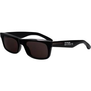 Balenciaga Mand BB0422S 001 Solbriller Acetat Sort Grå Firkantet