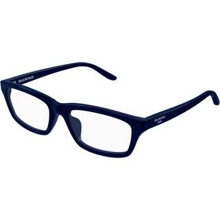 Balenciaga Mand Balenciaga BB0439O 004 Optiske stel Acetat Blå Transparent Firkantet