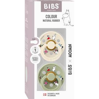 X Moomins Colour Size 2 2-pak Sutter, Ivory Sage Mix