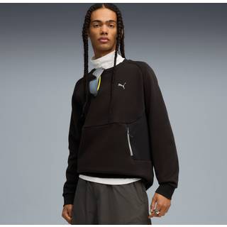PUMATECH Relaxed Crew Sweat Men, Clothing, Black, XS