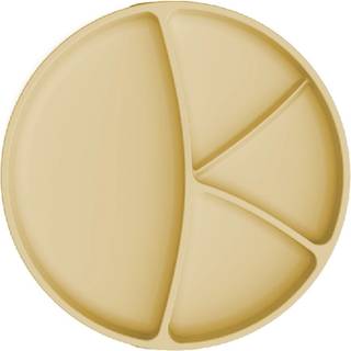 Everyday Baby Silikoneplade med sugekop Soft Yellow
