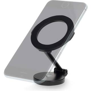 Nedis - Smartphone Holder til Bil | Magnetisk | I Bilrude og panel | Universal | Fuldt Bevægeligt / Justerbar vinkel - SCMT350BK
