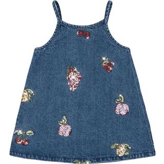 Konges Sløjd Magot Pailletstrop-kjole Vitamins  Vitamins 18 months  Blå  18 måneder  kvinde