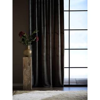 Estelle Velourgardin - 2 stk Antracitgrå