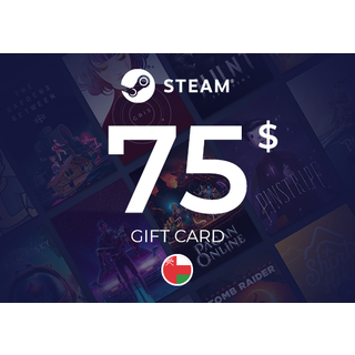 Steam Wallet Gift Card 75 USD Key - GLOBAL