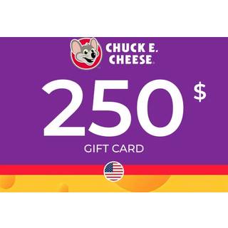 Chuck E.Cheese's Gift Card 250 USD Key - UNITED STATES