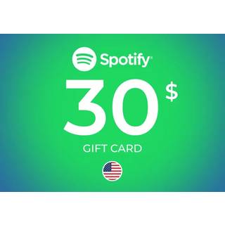 Spotify Gift Card 30 USD Key - UNITED STATES