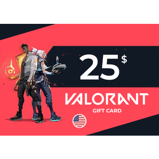 VALORANT Gift Card 25 USD Key - UNITED STATES