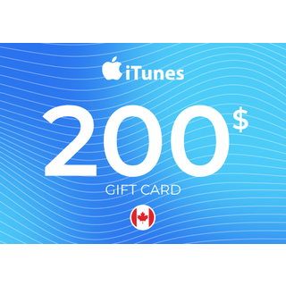 Apple iTunes Gift Card 200 CAD Key - CANADA