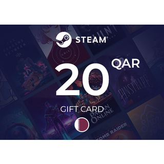 Steam Wallet Gift Card 20 QAR Key - QATAR