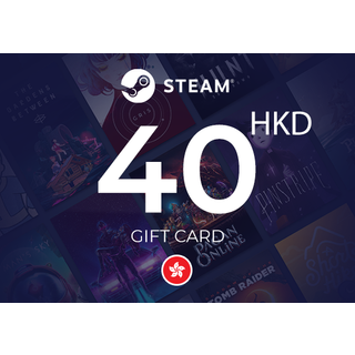 Steam Wallet Gift Card 40 HKD Key - HONG KONG