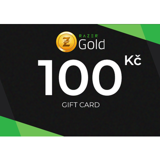 Razer Gold Gift Card 100 CZK Key - CZECH REPUBLIC