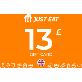 Just Eat Gift Card 13 GBP Key - UNITED KINGDOM