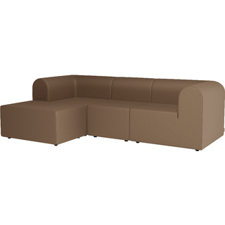 Montana Paradigm Modulsofa Tre-personers Sofa Med Puf Venstre - HE0242-Hero242