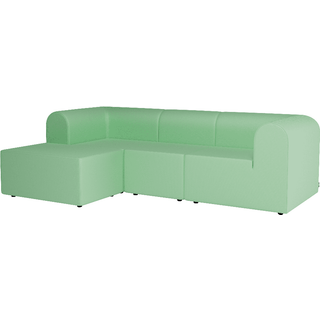 Montana Paradigm Modulsofa Tre-personers Sofa Med Puf Venstre - HE0912-Hero912