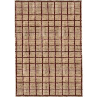 Layered Strata tæppe 250x350 Cm Bourgogne - Jutemtæpper Jute Burgundy - BRJUBU250350