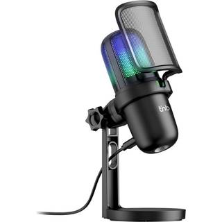 T&#39;NB Influence Pro Mikrofon med RGB LED Lys - Sort