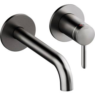 Damixa Iris indbygningsarmatur (180 mm) - Børstet grafitgrå