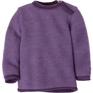 disana Kid's Melange-Pullover Merino sweatere Børn størrelse 86/92 farve lilla