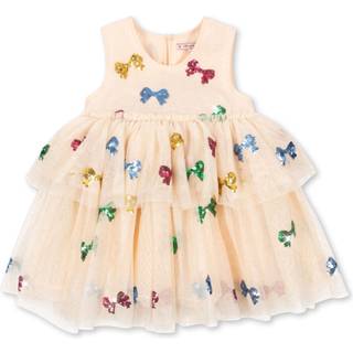 Konges Sløjd Yvonne Fe-kjole Bow Coloré  Bow Coloré 18 months  Creme  18 måneder  kvinde