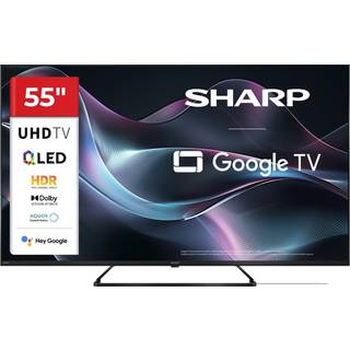 Sharp 55" 4K QLED Google TV 55HP6465E