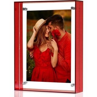 Mfoffice 5x7 Billedramme - Bedøvelse af farveboliger - Brug som 5x7 5x5 4x6 Billedramme og akryl dekorativ bakke - Horisontale og lodrette format