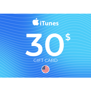 Apple iTunes Gift Card 30 USD Key - NORTH AMERICA