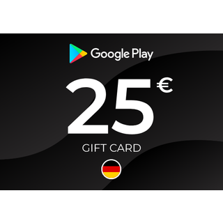 Google Play Gift Card 25 EUR Key - GERMANY
