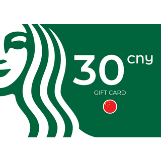 Starbucks Gift Card 30 CNY Key - CHINA