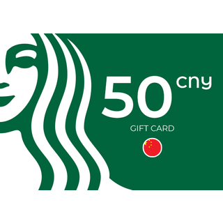 Starbucks Gift Card 50 CNY Key - CHINA