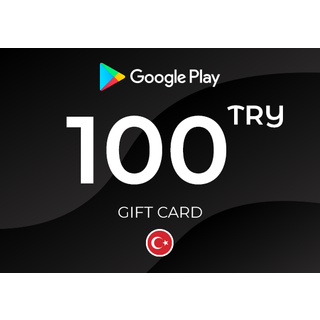 Google Play Gift Card 100 TRY Key - TURKEY