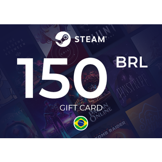 Steam Wallet Gift Card 150 BRL Key - BRAZIL