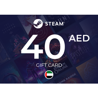 Steam Wallet Gift Card 40 AED Key - UNITED ARAB EMIRATES