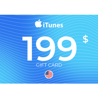 Apple iTunes Gift Card 199 USD Key - UNITED STATES