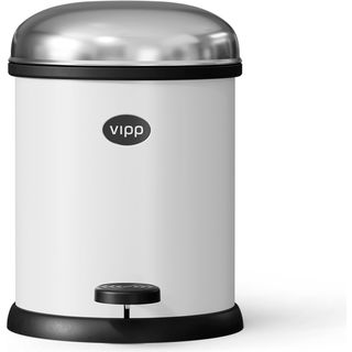 Vipp 12 Pedalspand Hvid