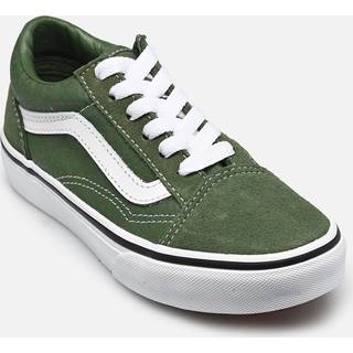 Vans - Kids Old Skool Shoes (4-8 Years), Green, Size: 27 - Green - 27