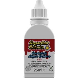 Sugarflair - Liquid Colour, Red 25ml