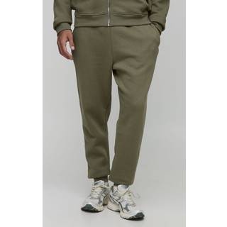 Mens Khaki Tall Basic Slim Fit Jogger