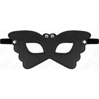 Kink Masked Allure Kink - Butterfly Shaped Leatherette Mask 20 X 9 Cm