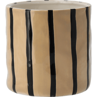 Scandi Living Thirve krukke Ø20 cm Beige-sort