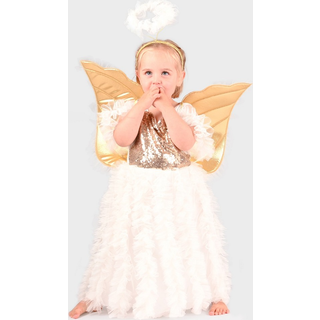 Den Goda Fen Englekjole med Tilbehør, 110-116