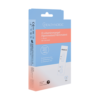 Health Nordic D-vitaminmangel Hjemmetest Medicinsk udstyr 1 stk